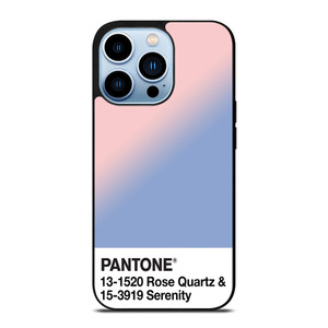 COLOR PANTONE ROSE QUARTZ AND SERENITY iPhone Case Cover
