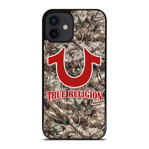 BIG BUDDHA TRUE RELIGION CAMO LOGO iPhone 12 Mini Case Cover