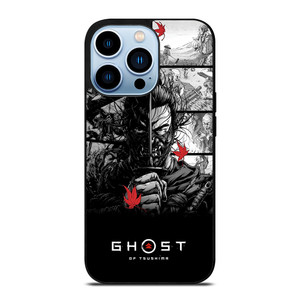 GHOST OF TSUSHIMA LOGO BLACK WHITE iPhone Case Cover