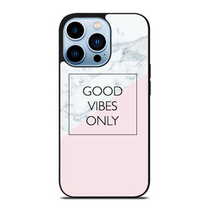 GOOD VIBES ONLY MARBLE iPhone Case Cover GOOD VIBES ONLY MARBLE iPhone Case Cover