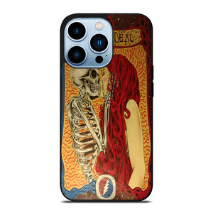 GRATEFUL DEAD KISSING SKELETON iPhone Case Cover GRATEFUL DEAD KISSING SKELETON iPhone Case Cover