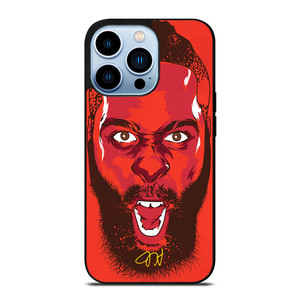 JAMES HARDEN HOUSTON ROCKET FACE iPhone Case Cover JAMES HARDEN HOUSTON ROCKET FACE iPhone Case Cover