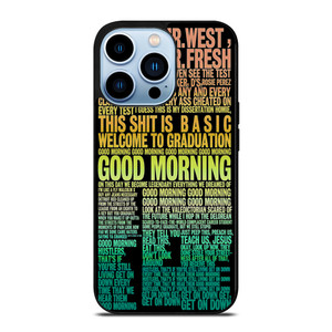 KANYE WEST RAPPER LYRICS iPhone Case Cover KANYE WEST RAPPER LYRICS iPhone Case Cover