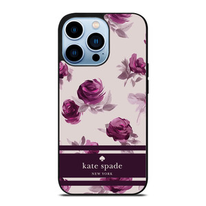 KATE SPADE FLORAL PURPLE iPhone Case Cover KATE SPADE FLORAL PURPLE iPhone Case Cover