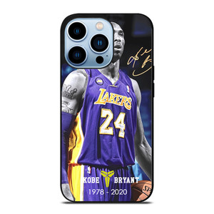 KOBE BRYANT 1978-2020 LAKERS iPhone Case Cover KOBE BRYANT 1978-2020 LAKERS iPhone Case Cover