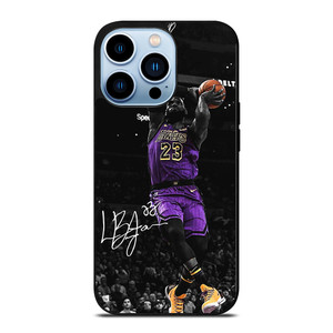 LEBRON JAMES DUNK LA LAKERS iPhone Case Cover LEBRON JAMES DUNK LA LAKERS iPhone Case Cover