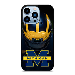 MICHIGAN WOLVERINES HELMET iPhone Case Cover