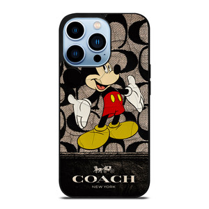 MICKEY MOUSE COACH NEW YORK iPhone Case Cover