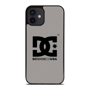 DC SHOE CO USA LOGO GREY iPhone 12 Mini Case Cover DC SHOE CO USA LOGO GREY iPhone 12 Mini Case Cover