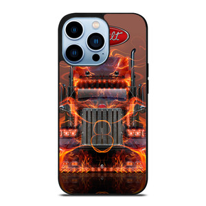 PETERBILT TRUCK FIRE LOGO iPhone Case Cover PETERBILT TRUCK FIRE LOGO iPhone Case Cover