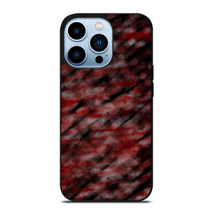 RED BLACK TIE DYE PATTERN iPhone Case Cover RED BLACK TIE DYE PATTERN iPhone Case Cover