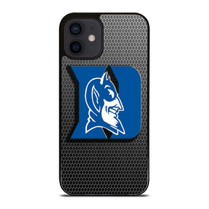 DUKE BLUE DEVILS METAL LOGO iPhone 12 Mini Case Cover