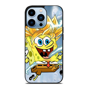 SPONGEBOB DRAGON BALL SAIYAN iPhone Case Cover SPONGEBOB DRAGON BALL SAIYAN iPhone Case Cover