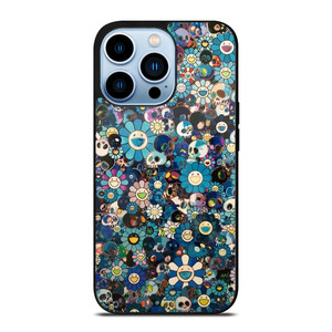 TAKASHI MURAKAMI FLOWERS SKULL iPhone Case Cover TAKASHI MURAKAMI FLOWERS SKULL iPhone Case Cover