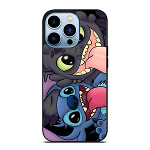 TOOTHLESS AND STITCH CARTOON iPhone Case Cover TOOTHLESS AND STITCH CARTOON iPhone Case Cover