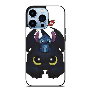 TOOTHLESS AND STITCH CUTE iPhone Case Cover TOOTHLESS AND STITCH CUTE iPhone Case Cover