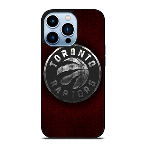 TORONTO RAPTORS RED METAL iPhone Case Cover