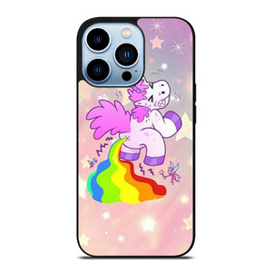 UNICORN POOPING RAINBOW iPhone Case Cover UNICORN POOPING RAINBOW iPhone Case Cover