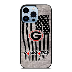 UNIVERSITY OF GEORGIA BULLDOGSWOODEN LOGO iPhone Case Cover