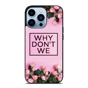 WHY DONT WE PINK FLOWER iPhone Case Cover