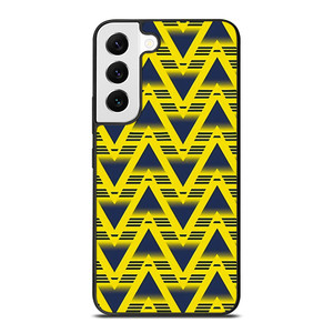 ARSENAL YELLOW RETRO PATTERN Samsung Galaxy Case Cover ARSENAL YELLOW RETRO PATTERN Samsung Galaxy Case Cover