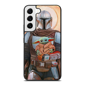 BABY YODA AND THE MANDALORIAN STAR WARS Samsung Galaxy Case Cover