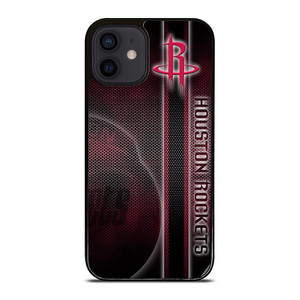 HOUSTON ROCKETS METAL LOGO iPhone 12 Mini Case Cover
