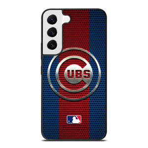 CHICAGO CUBS METAL LOGO Samsung Galaxy Case Cover