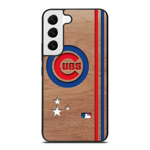 CHICAGO CUBS UBS MLB WOODEN LOGO Samsung Galaxy Case Cover
