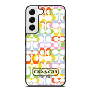 COACH NEW YORK COLORFUL Samsung Galaxy Case Cover COACH NEW YORK COLORFUL Samsung Galaxy Case Cover