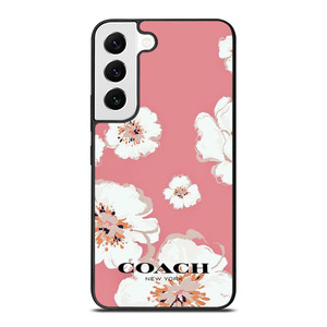 COACH NEW YORK PINK FLOWER Samsung Galaxy Case Cover COACH NEW YORK PINK FLOWER Samsung Galaxy Case Cover