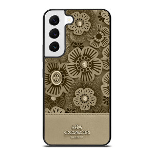 COACH NEW YORK TEA ROSE 2 Samsung Galaxy Case Cover COACH NEW YORK TEA ROSE 2 Samsung Galaxy Case Cover