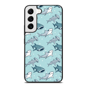 CUTE SHARK PATTERN Samsung Galaxy Case Cover CUTE SHARK PATTERN Samsung Galaxy Case Cover