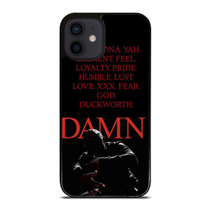KENDRICK LAMAR DAMN QUOTES iPhone 12 Mini Case Cover