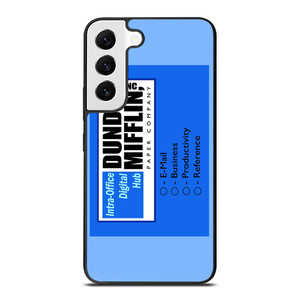 DUNDER MIFFLIN INTRA OFFICE DIGITAL HUB LOGO Samsung Galaxy Case Cover DUNDER MIFFLIN INTRA OFFICE DIGITAL HUB LOGO Samsung Galaxy Case Cover
