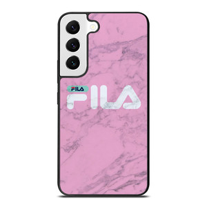 FILA SPORT PINK MARBLE LOGO Samsung Galaxy Case Cover