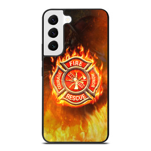 FIREFIGHTER FIREMAN FIRE LOGO Samsung Galaxy Case Cover