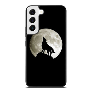 FULL MOON WOLF SILHOUETTE Samsung Galaxy Case Cover