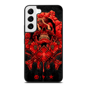 GEARS OF WAR SKULL RED Samsung Galaxy Case Cover GEARS OF WAR SKULL RED Samsung Galaxy Case Cover