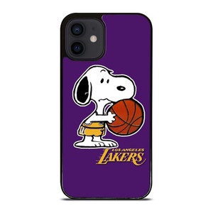 LA LAKERS BASKETBALL SNOOPY iPhone 12 Mini Case Cover