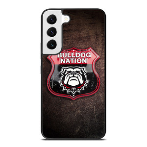GEORGIA BULLDOGS RUSTY BADGE Samsung Galaxy Case Cover