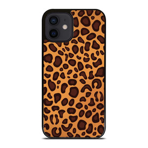 LEAPARD BROWN PATTERN iPhone 12 Mini Case Cover LEAPARD BROWN PATTERN iPhone 12 Mini Case Cover