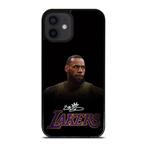 LEBRON JAMES LA LAKERS AUTOGRAPH iPhone 12 Mini Case Cover LEBRON JAMES LA LAKERS AUTOGRAPH iPhone 12 Mini Case Cover