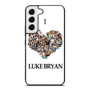 I LOVE LUKE BRYAN COLLAGE Samsung Galaxy Case Cover