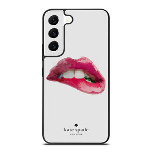 KATE SPADE RED LIPS Samsung Galaxy Case Cover