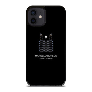 MARCELO BURLON TWIN BIRD iPhone 12 Mini Case Cover MARCELO BURLON TWIN BIRD iPhone 12 Mini Case Cover