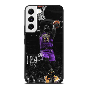 LEBRON JAMES DUNK LA LAKERS Samsung Galaxy Case Cover LEBRON JAMES DUNK LA LAKERS Samsung Galaxy Case Cover
