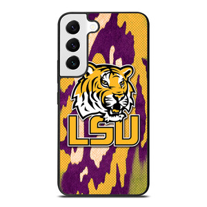 LSU TIGERS FOOTBALL HALFTONE Samsung Galaxy Case Cover