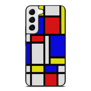 MONDRIAN COLORFUL LAYOUT Samsung Galaxy Case Cover