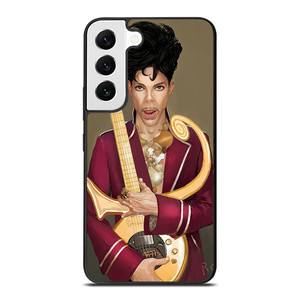 PRINCE PURPLE IN MEMORIAM AND GUITAR Samsung Galaxy Case Cover PRINCE PURPLE IN MEMORIAM AND GUITAR Samsung Galaxy Case Cover